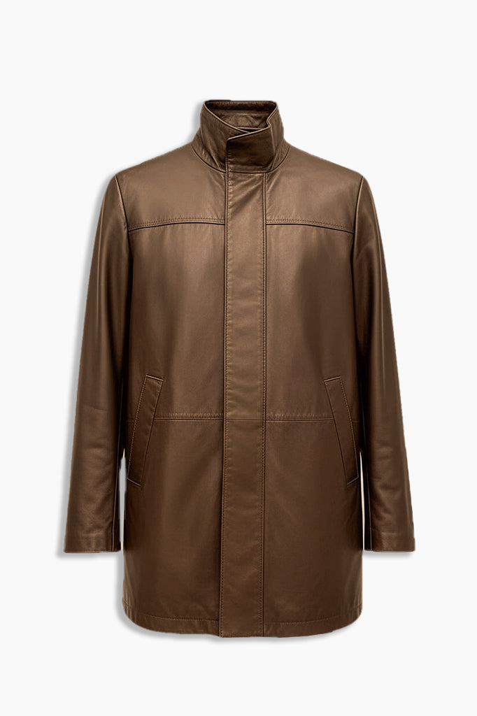 Leather Coat
