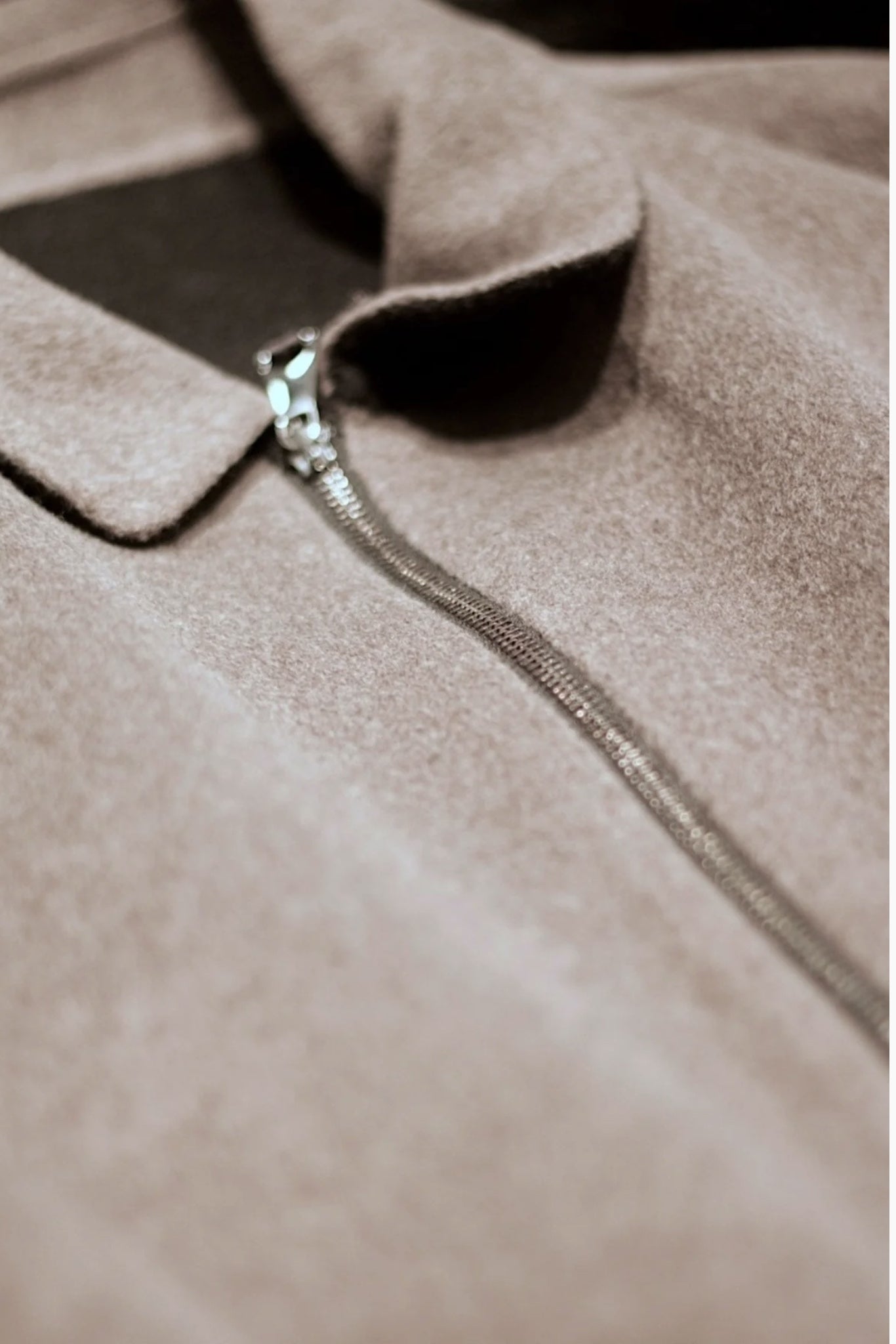 Beige Cashmere Jacket
