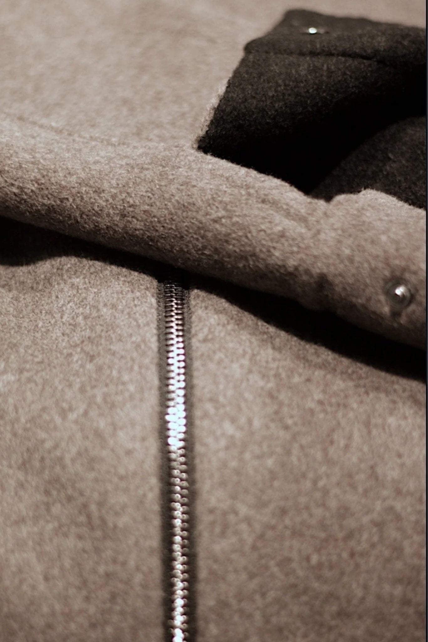 Beige Cashmere Jacket