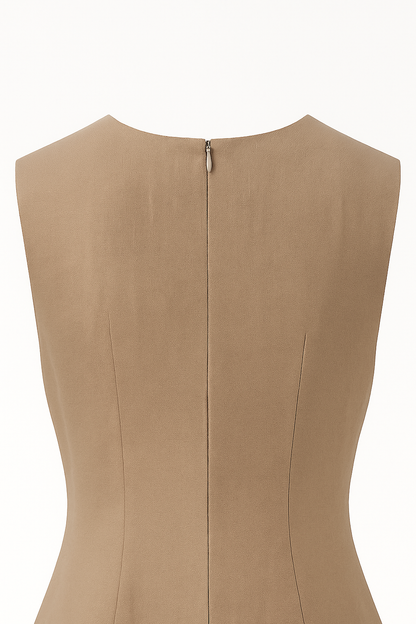 Linen Drape Dress