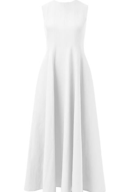 Linen Drape Dress
