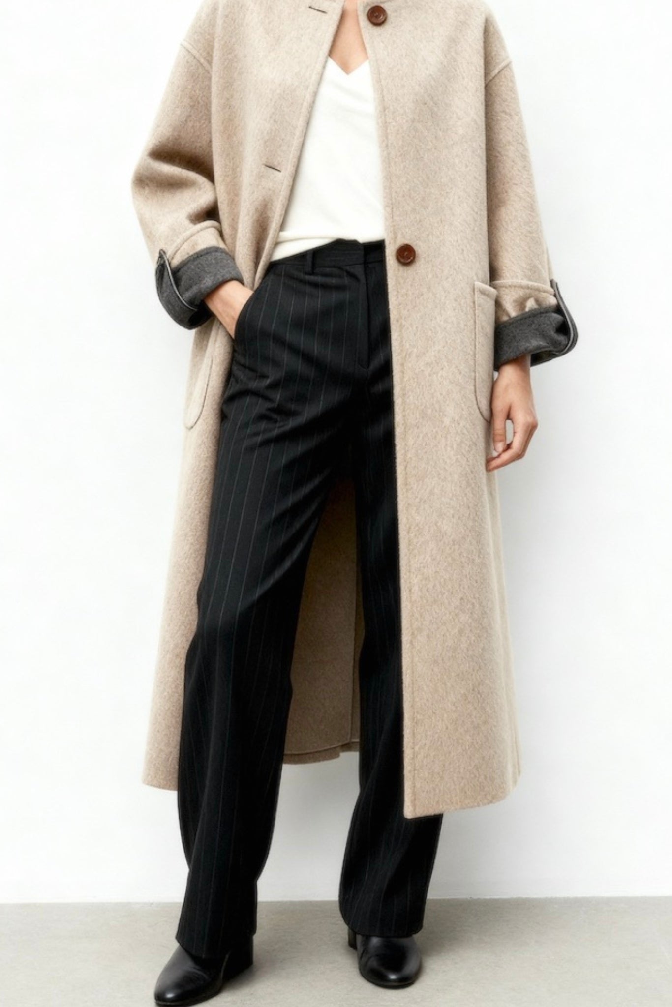 Double Faced Cashmere Coat