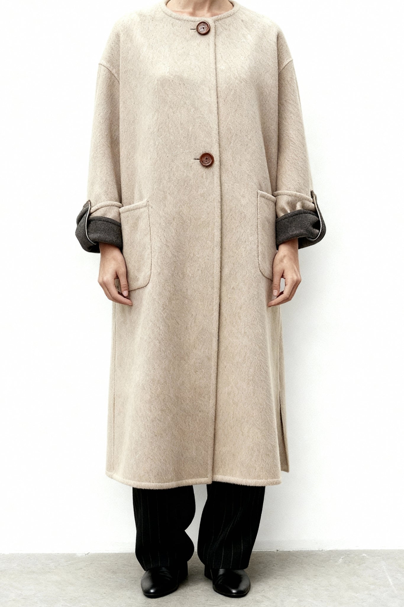 Double Faced Cashmere Coat