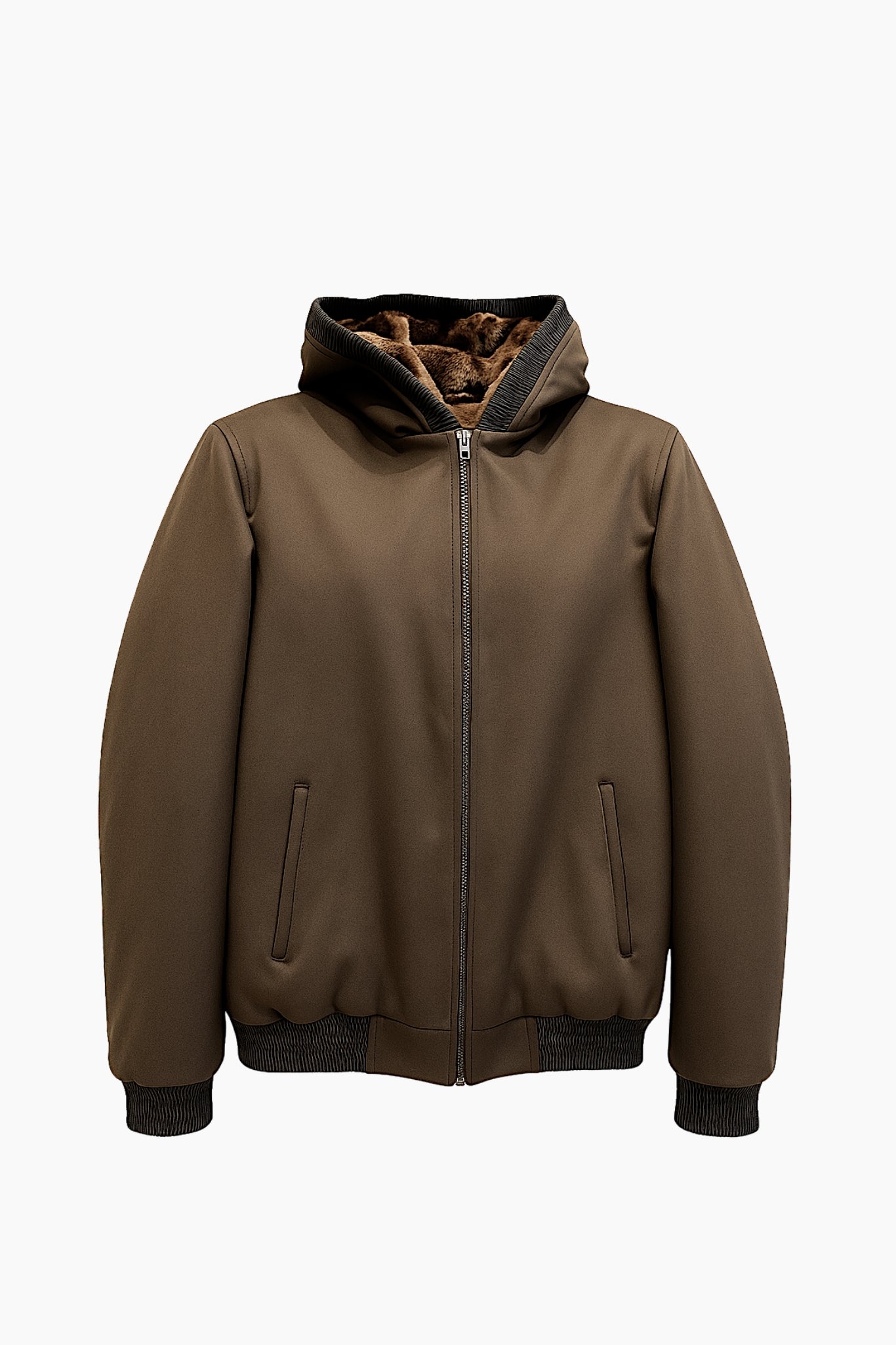 Cashmere Hooded Jacket