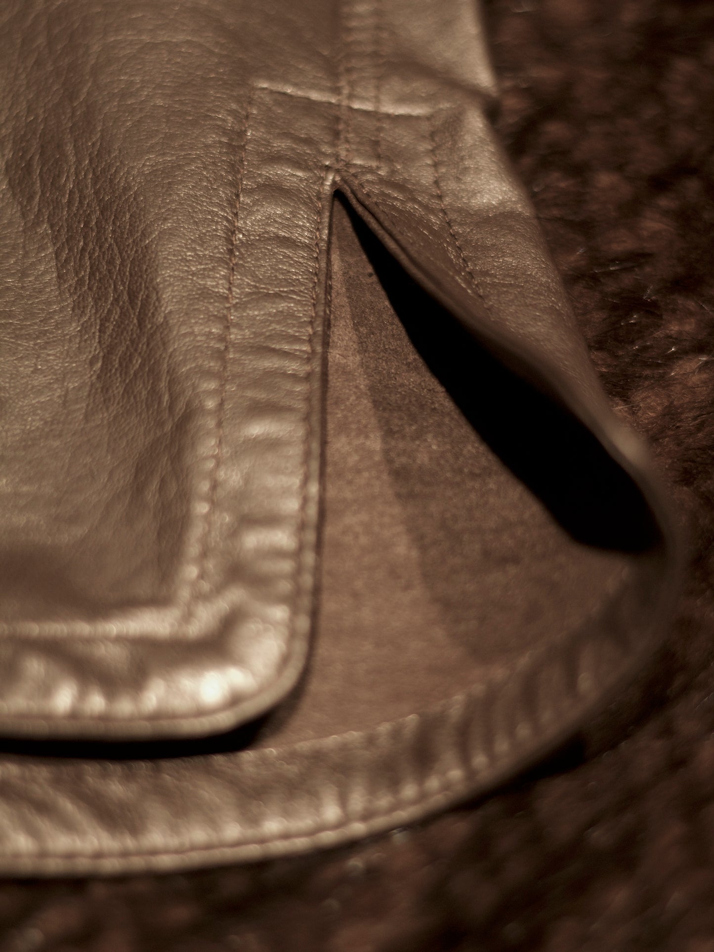 Lightweight Leather Shirt