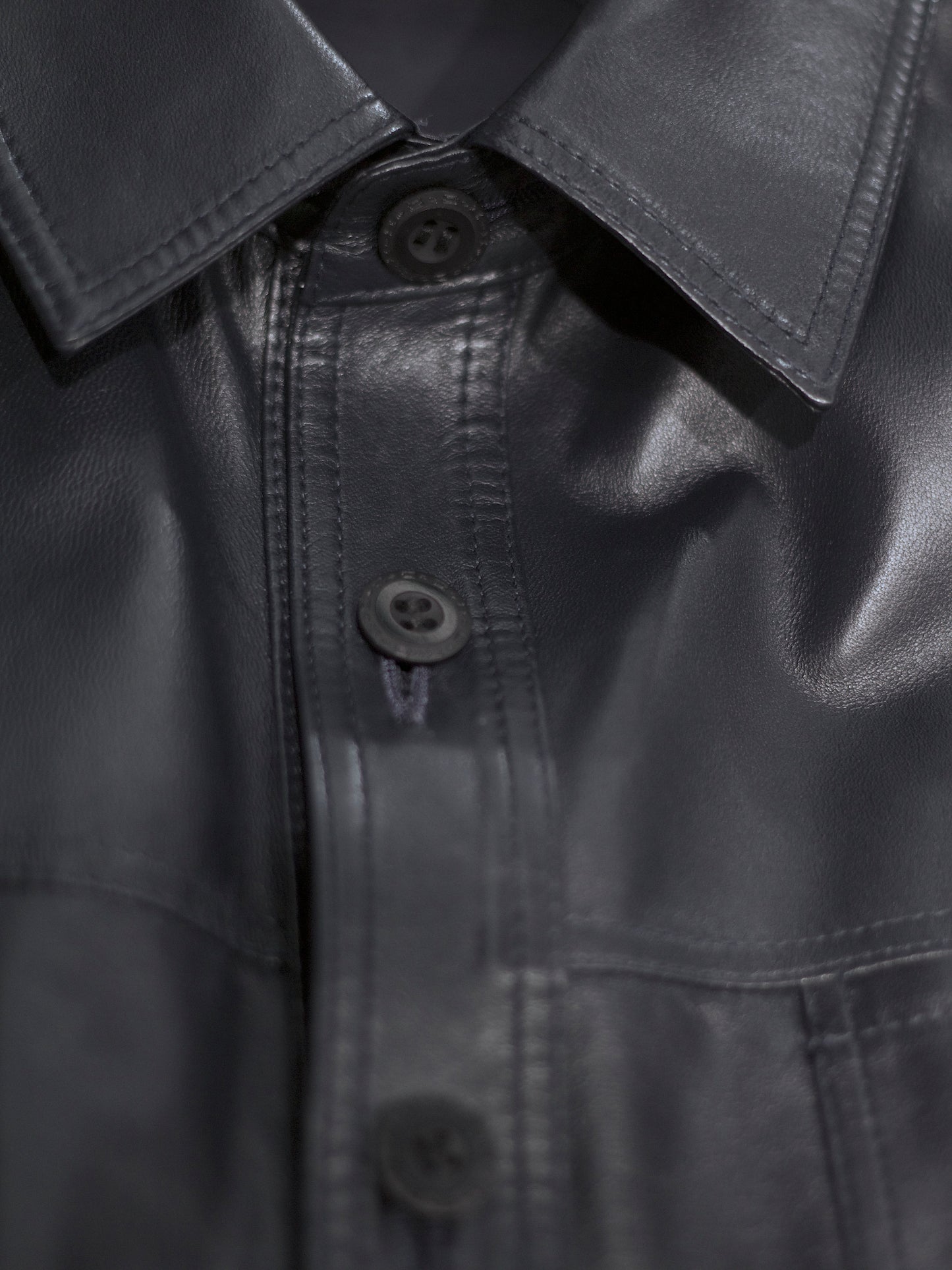 Lightweight Leather Shirt
