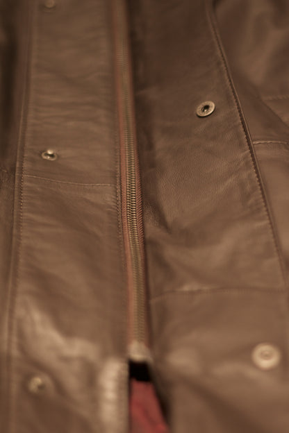Leather Coat