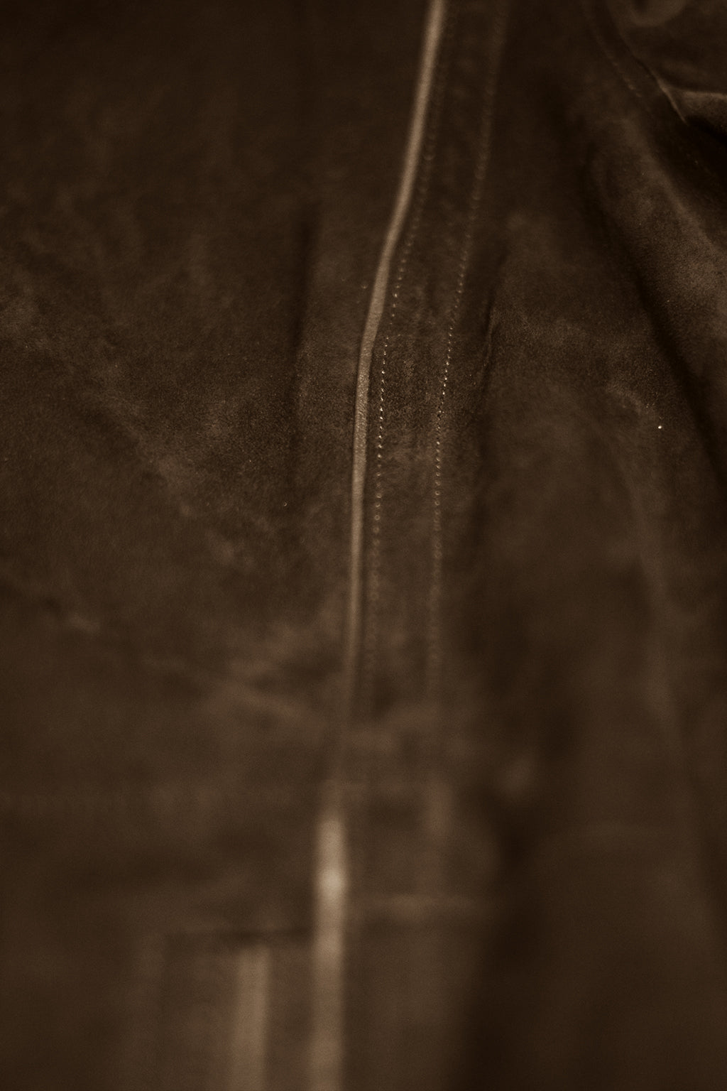 Double Faced Suede & Leather Jacket