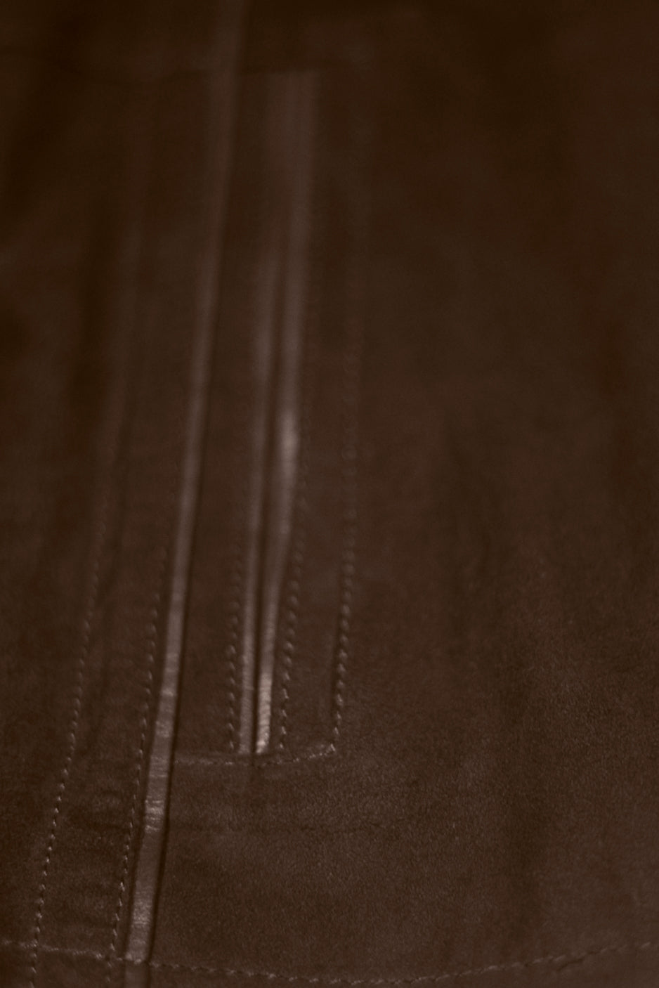 Double Faced Suede & Leather Jacket