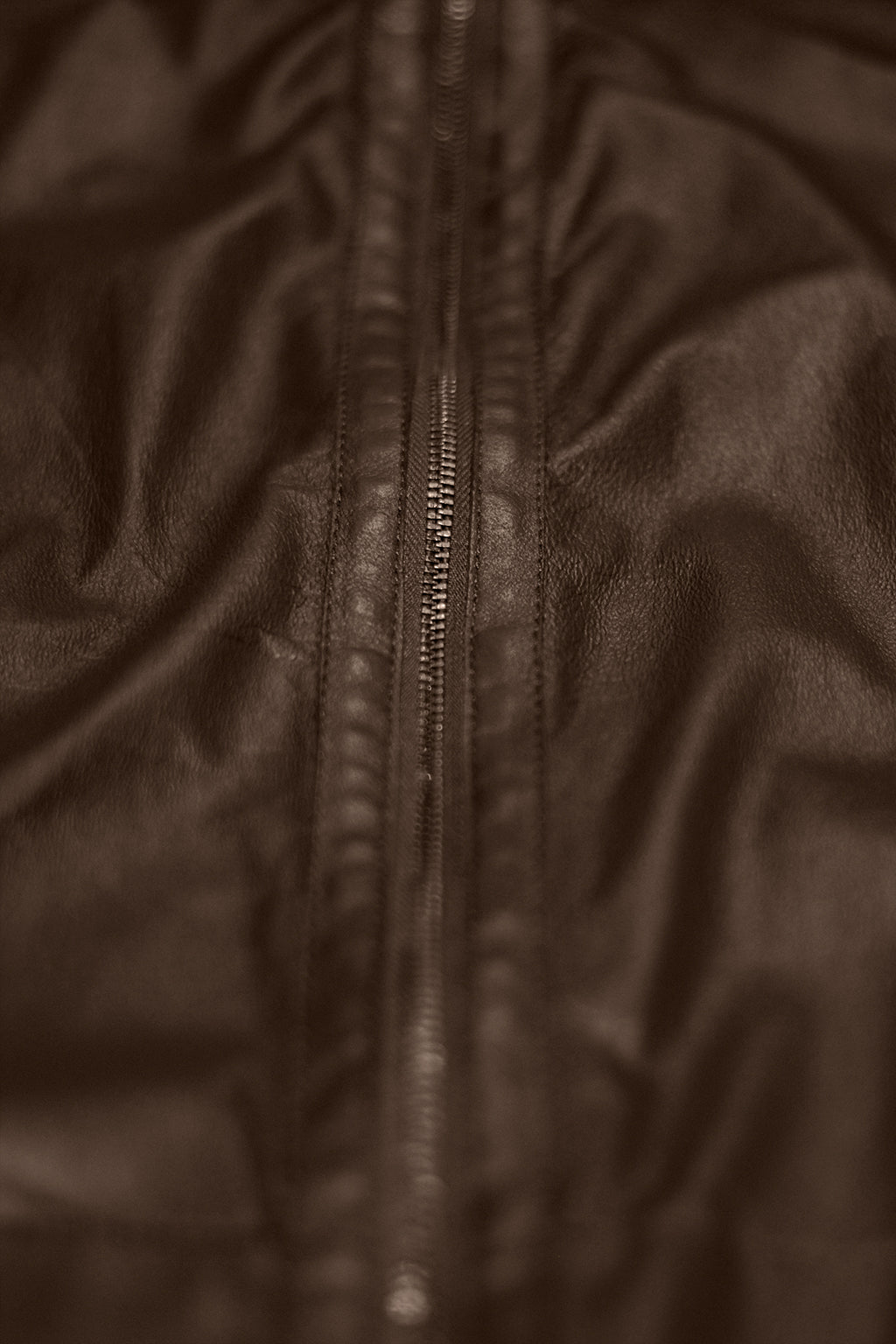 Double Faced Suede & Leather Jacket