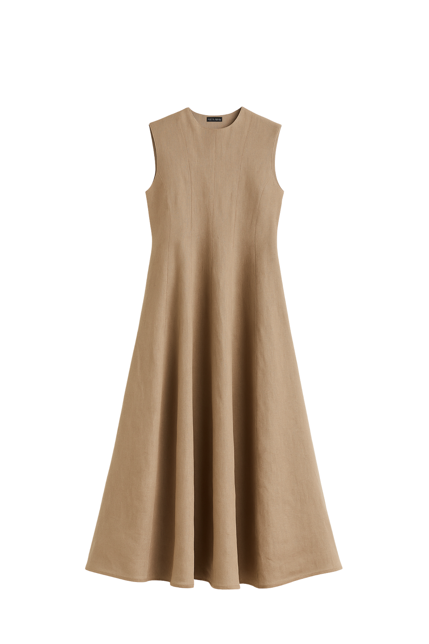 Linen Drape Dress