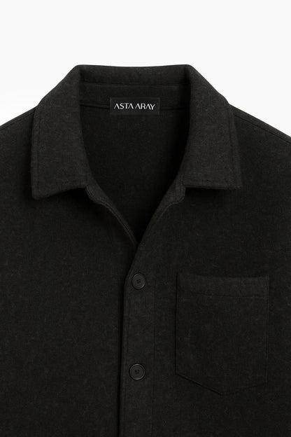 Wool Loose Fit Jacket