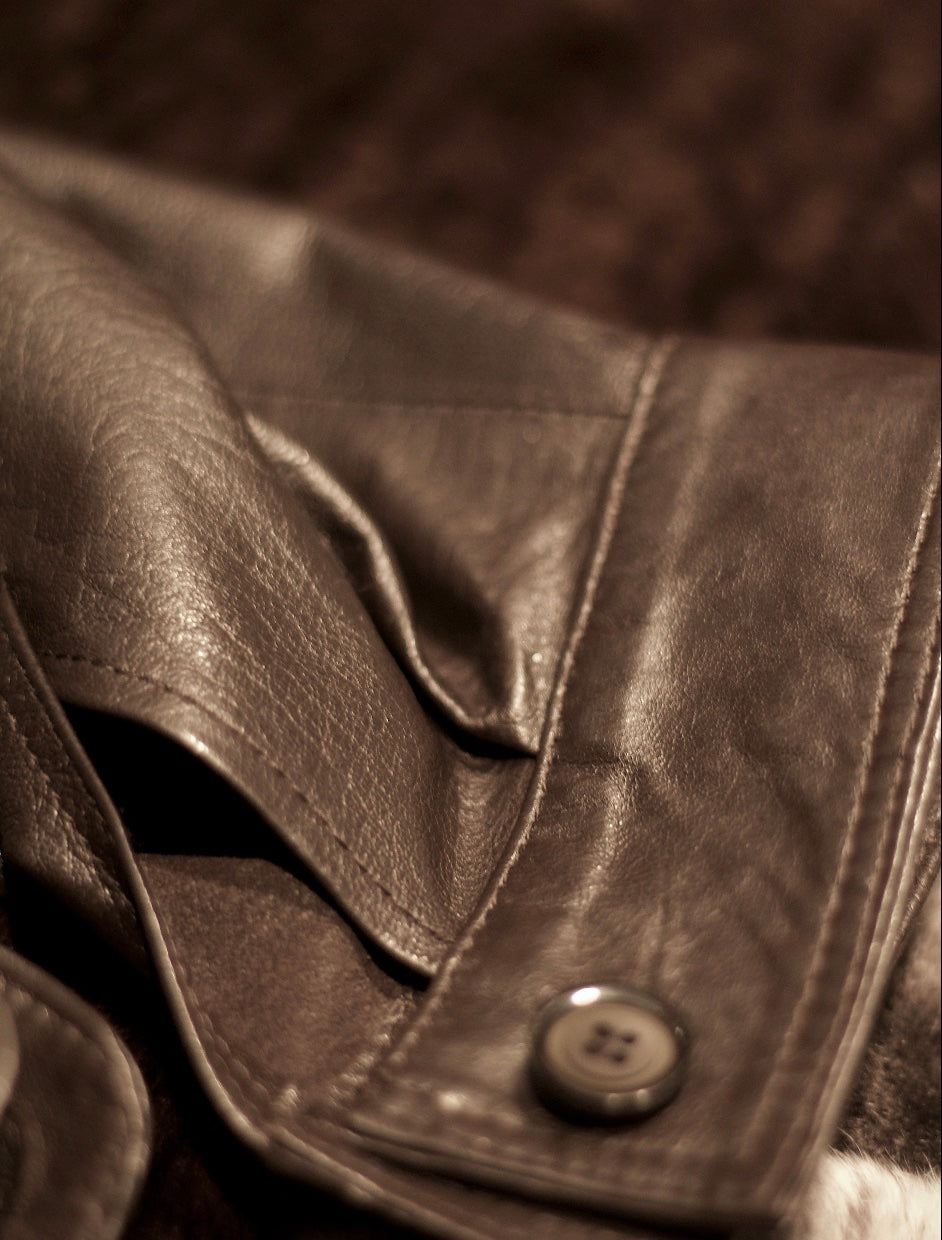 Lightweight Leather Shirt