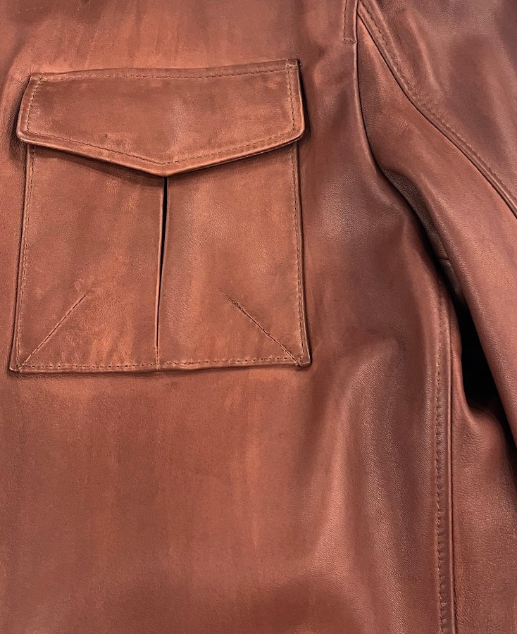 Black Lambskin Leather Jacket