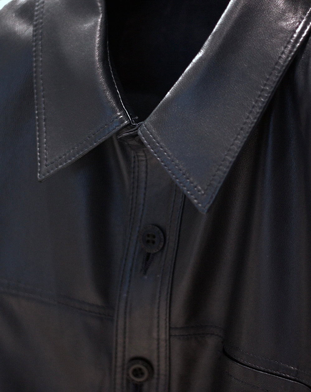 Lightweight Leather Shirt